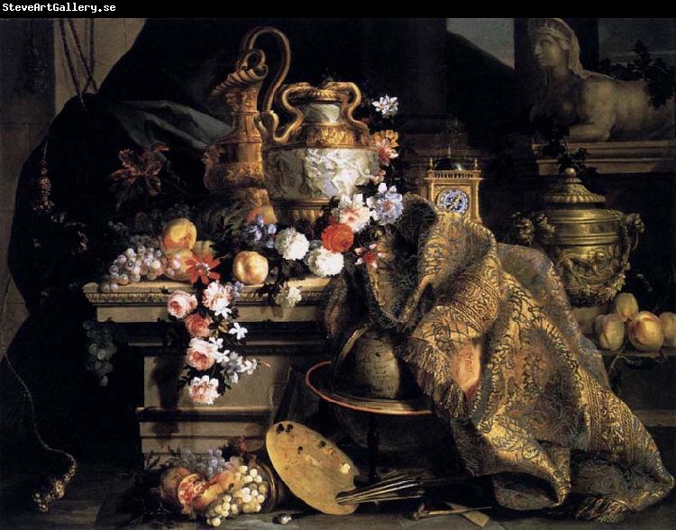 Jean-Baptiste Monnoyer Still-Life of Flowers and Fruits